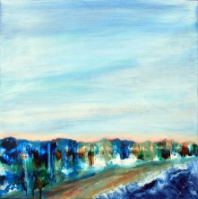 Stranden. 50x50 cm (3300 sek)