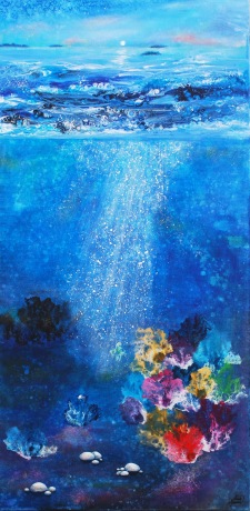 Under ytan vilar havet 50x100 (såld)