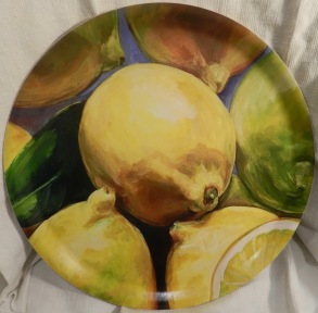 Citroner, rund 38 cm - Citroner, rund