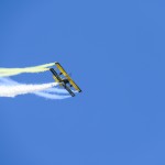 Scandinavian Airshow catwalk, wingwalking med the Skycats