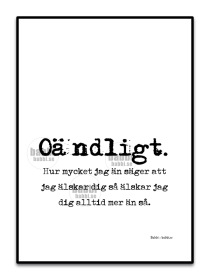 Oändligt