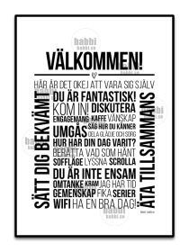 Välkommen