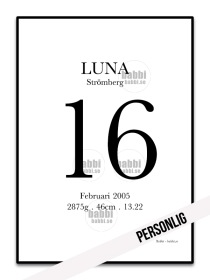 Barntavla Luna