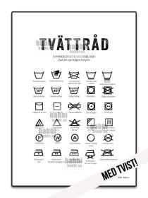 Tvättråd med tvist
