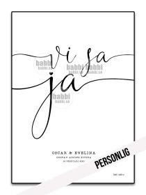 Kärlek - Vi sa ja