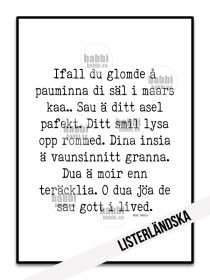 12 Listerländska