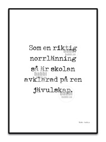 Som en riktig norrlänning