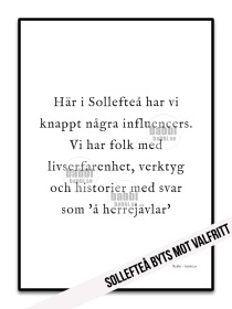 Här i Sollefteå