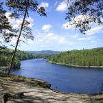 Utsikt från Svalnipan, Granvågsniporna