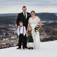 Vinter bakom hotellet