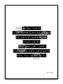 Bakom varje lugn norrlänning kokkaffe