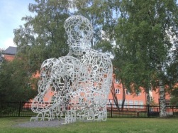 Bild ifrån Skulpturparken i Umedalen. Copyright och fotograf Visitumea. Bild ifrån Skulpturparken i Umedalen. Copyright och fotograf Visitumea.