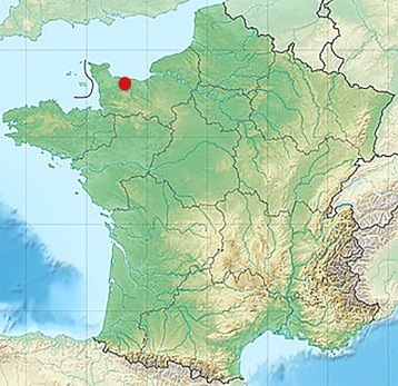 Bayeux är en stad i nordvästra Frankrike med cirka 13 000 invånare.