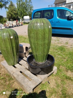 Höstrea Fontän keramik - Fontän  pumpa grön (höstrea)