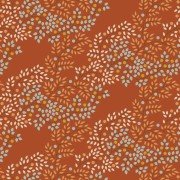 Bomullstyg Tilda Autumn Berrytangle Copper