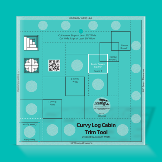 Curvy Log Cabin Trim Tool (Creative Grids)
