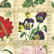 Bomullstyg blommor (Library of Rarities)