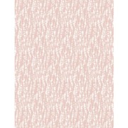 Bomullstyg pastellrosa mönster (Mint Crush)