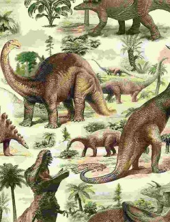 Bomullstyg dinosaurier (Dino Adventure)