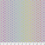 Bomullstyg hexagoner grå (Tula Pink)