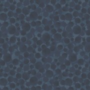 Bomullstyg bubblor mörkblått (Bumbleberries)