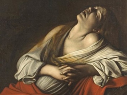 Caravaggio painting 'Mary Magdalen in Ecstasy