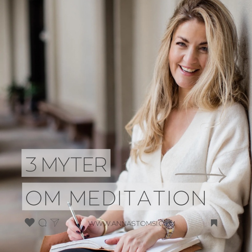 3 myter om meditation