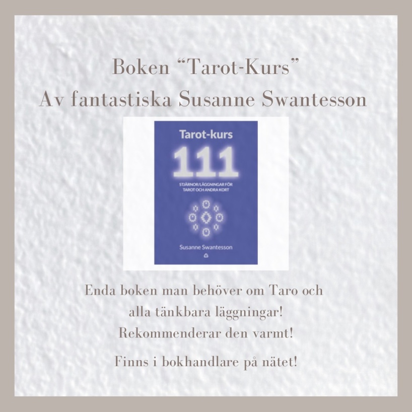 Spirituella julklappstips, Boken Tarot-kurs av Susanne Swantesson