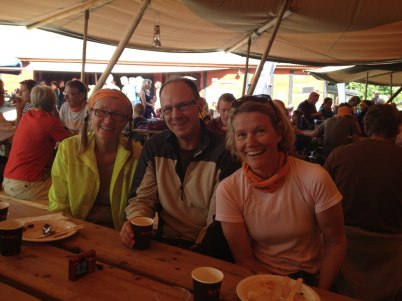 Lunchdax, jättegod mat. Anne-Grethe (KFÖ), Lars o Maria