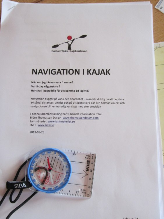 Navigera mera! Vi var 8 som hade anmält oss till navigeringskursen: Monika H, Berndt H, Lars M, Anita A, Lars A, Lisen L, Tina U och Maria D.