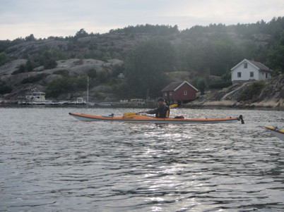 Anders på väg hem till Sälvik