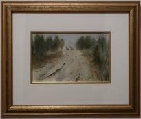 Rådjur över väg (Kenneth Lindgren)