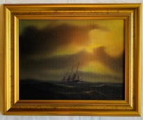 Båt på havet (K-G Holmberg)