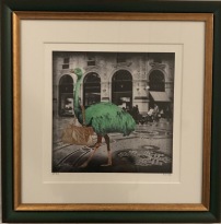 Lars Tunebo - Looking for a new handbag grön