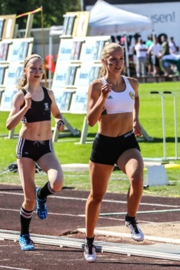 Wilma Hultström 800 + 400 meter
