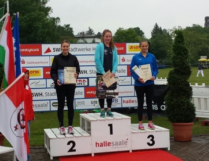 Grete Ahlberg bronstagare i Tyskland Grete Ahlberg bronstagare i Tyskland