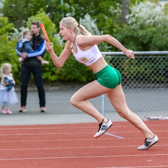 Bronslaget på 4*100 meter - Emmy - Maja - Lii - Agnes