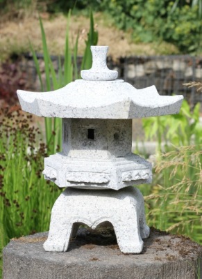 japanska granithus, japansk trädgård