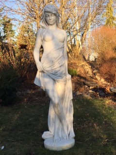 Trädgårds staty, Vit trädgårdskonst