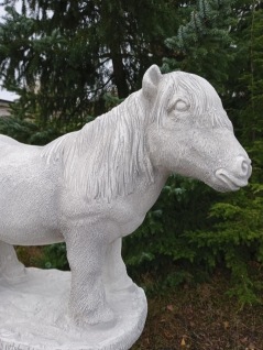 trädgårdskonst häst skulptur