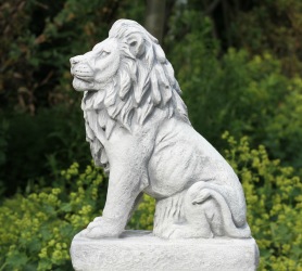 trädgårdskonst lejon