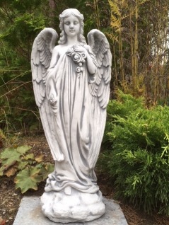 trädgårdskonst ängel skulptur