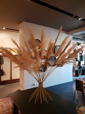 Pampas torkade växter Hanataba guld Pampas torkade växter Hanataba guld