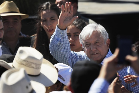Marco Ugarte/AP/TT Mexikos president Andrés Manuel López Obrador. Arkivbild. Marco Ugarte/AP/TT Mexikos president Andrés Manuel López Obrador. Arkivbild.