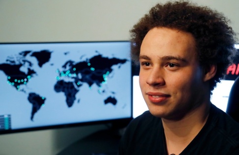 Frank Augstein/TT/AP Marcus Hutchins. Arkivbild. Frank Augstein/TT/AP Marcus Hutchins. Arkivbild.