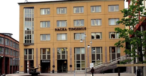 Jan Collsiöö/Scanpix/TT Nacka tingsrätt. Arkivbild. Jan Collsiöö/Scanpix/TT Nacka tingsrätt. Arkivbild.