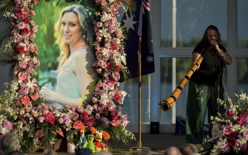 Aaron Lavinsky/AP/TT 40-åriga Justine Damond dödades bara en månad före sitt planerade bröllop. Arkivbild. Aaron Lavinsky/AP/TT 40-åriga Justine Damond dödades bara en månad före sitt planerade bröllop. Arkivbild.