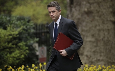 Matt Dunham/AP/TT Gavin Williamson hävdar att han är oskyldig. Matt Dunham/AP/TT Gavin Williamson hävdar att han är oskyldig.