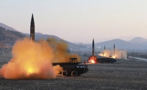 KRT/AP/TT Robotar avfyras från Nordkorea 2017. KRT/AP/TT Robotar avfyras från Nordkorea 2017.