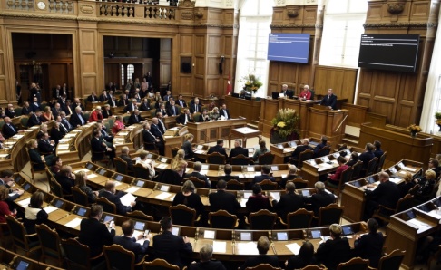 Liselotte Sabroe Det danska folketinget. Arkivbild. Liselotte Sabroe Det danska folketinget. Arkivbild.